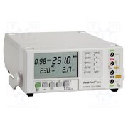 P 2510 Meter: power analyzer; LCD; Interface: RS232; 10A; 600V ztGaOeewg1xo8J8O0mif3dzBWotNaNmn_3ZCqlbO4yw