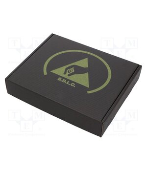 026-0071 Container: box; with foam lining; ESD; black; cardboards WoQ5u6TdCX1FTzqg9p3UAx9q9YLgTjFujiOGy5oO7KU