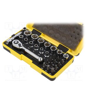 T4654 Wrench-set; 6-angles,socket spanner; Chrom-vanadium steel; 1/4" O8dsAXBora5a8kOwoqeLJQ2WdB61KWiLUFVpQ8XuwHo