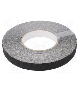 1918 Tape: marking; black; L: 18m; W: 18mm; antislip,self-adhesive fBF0MzEhsvCbGTehZa6n_yxbqNYGdq6ROtI9jqh6bS8