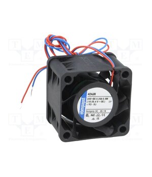 424JH Fan: DC; axial; 24VDC; 40x40x28mm; 38m3/h; 54dBA; ball; 17250rpm 0Xs9DaegA-lYekmMM4Af9WaPvl57zao8T29KXTe-Spo