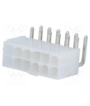 MF42-RD-12 Connector: wire-board; socket; male; PIN: 12; MF42; angled 90°; 7A cQB9w64fpWZEbLE9BCyl9U9nZjN1ZvpK55VRhf4c--E
