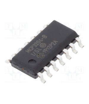 MCP3204-BI/SL IC: A/D converter; Ch: 4; 12bit; 100ksps; 2.7÷5.5V; SO14; tube ELRjs6yQx_TDvhZ3dPi0_cveIYiTJeOZpjs2BShFBOI