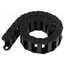 SR325LE040100 Cable chain; LIGHT; Bend.rad: 100mm; L: 990mm; Int.height: 25mm -sMbNAwBQCzuRRM9-tAseGK_4ZeCPny1lsYh5GKfNxU