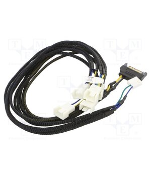 AK-CBFA07-45 Wire: for fan supplying; Plug: straight; 0.45m; splitter 5x 8lWB9gu8mqPatBOfVvKDI2A8nXC0VF7HzbScJ7t4qNM