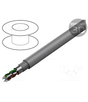 3750/10 (100FT) Wire; 5x2x26AWG; PVC; grey; 50V; Package: 30.5m; Earth core: none uI1LRei2bTU8GTqAzST0daQIfW4vVTSWE_CaKc-k28E
