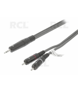2x RCA <-> 3,5 mm (vīriešu), 3 m

 CKA013_XW.JPG