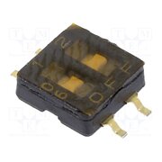 SMS 502 Switch: DIP-SWITCH; OFF-ON; 0.1A/50VDC; Pos: 2; SMD; -40÷105°C; 50mΩ GAbzzDvoGuBLeRFh0_lRZ0wSwVFpoAUCPo5j0nPjEmA