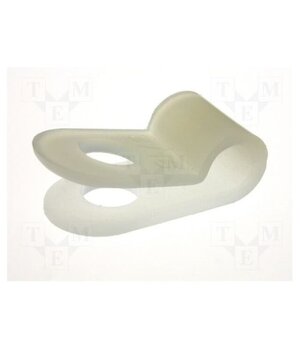 CC-2 Fixing clamp; Cable P-clips; ØBundle : 4.5mm; polyamide; natural gaKGcuv4C3PN5HnMnlhX4IngNvyjXHsGrwE5IEayiuc