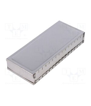 294.16 Enclosure: shielding; X: 68mm; Y: 161mm; Z: 27mm; steel 7PCu0Cm6OJkMm0o0tO3XNAPqnL4O_pds5mkdZx9xN6w
