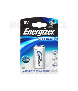 Litija baterija (Li/MnO2) 9V LA522, 6F22, 1000mAh

 BEL91.jpg