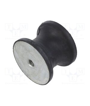 DVC.3-70-45-53-M12-55 Vibration damper; M12; Ø: 70mm; rubber; L: 53mm; H: 12mm; 2597N; DVC.3 _bXLUtXxuauQRivF0-aF-8y0y3-erSr2B94dGboh9x0