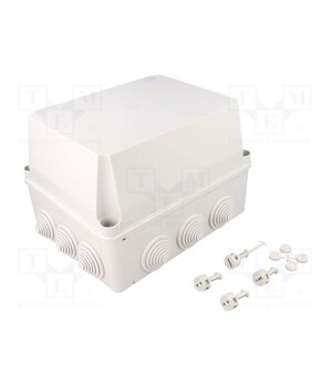 1SL0832A00 Enclosure: junction box; X: 181mm; Y: 231mm; Z: 160mm; wall mount 4XJ10TvRin43IxJ-FS5PCEi5qOAxg2MkhcDVWGiK6qc