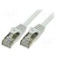 CP1012S Patch cord; RJ45 plug,both sides; F/UTP; 5e; stranded; CCA; 0.25m 4VO92CZ-u9Ypayz4q33g7ZKERA761IN-ur7LflLX7U8