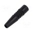 R280-560-000 Strain relief; black; Application: BNC plug; Øin: 2.6mm; L: 27mm zaUV4peYDjhZoUW6GbayKgXBwBfHtcWHpj3opxkp9Zc