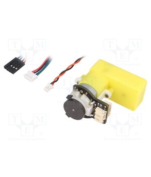 FIT0458 Motor: DC; with encoder,with gearbox; Gravity; 6VDC; 2.8A; 160rpm 8mjOZ8xMR6vpDLihH5VXD8tfuLb3jdnvcOi_RV745Ds