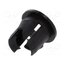 FIX-LED5-5 LED holder; 5mm; one-piece; black; UL94V-2; L: 6.9mm; polyamide s2KasYZaVq6yNNcV1Fb5c0urNbQcMLD4vwTlX9v3jL8