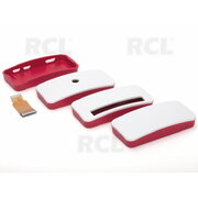 Raspberry Pi Zero korpusas originalus, 78x37x15mm baltas/raudonas IDEHZ01.jpg