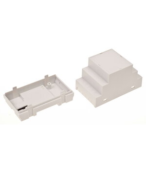 DĖŽUTĖ   53x90x65mm  Z-107, ABS, tvirtinama ant DIN bėgelio, 3 moduliai x 17mm IDEZ107+1.jpg