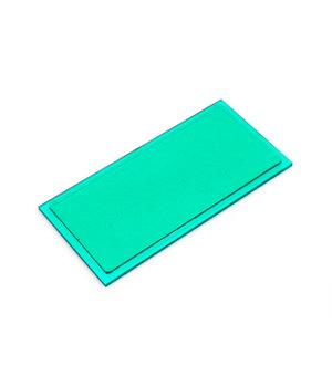 Plastic Filter for Enclosures IDE34, 70x33mm, green IDF34Z.jpg