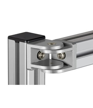 Пластиковая торцевая заглушка для профилей 2020, черная II22F22+2.jpg