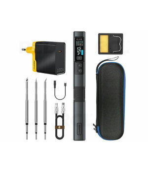 FNIRSI HS-02B F Smart Soldering Iron, 100 W, 100–450 °C, USB-C PD/QC ILIT02BF.jpg