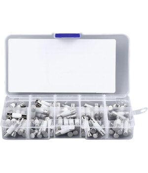 Ceramics Fuses Kit 0.5A-30A, ø5x20mm, 10 values x 10pcs ISAFR4+1.jpg