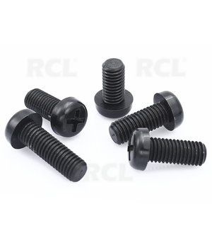 SCREWS M3x6mm DIN7985 black plastic IT85M306NJ.jpg