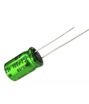 KONDENSATORIUS bipoliarinis 100uF 25V,  ø8x12mm KB100_2+0.jpg