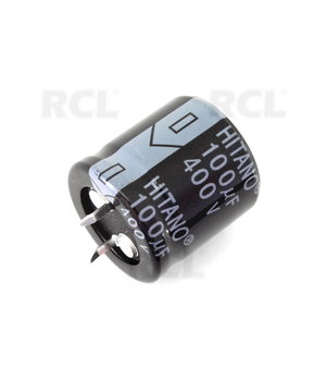 CAPACITOR Electrolytic 100µFx400V SNAP-IN 25x32mm KE100_40SNP.jpg