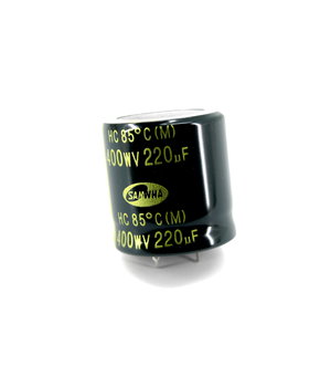 CAPACITOR Electrolytic 220µF 400V SNAP-IN 30x30mm KE220-40SNP1.jpg