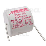 KONDENSATORIUS MCap Evo 0.15uF 650VDC, ø16x14mm, Mundorf KPVA515_6ME.jpg