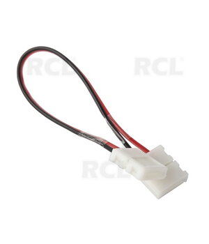 LED 8mm pločio juostos 2x jungtis su laidu, 2pin PLDJX12.jpg