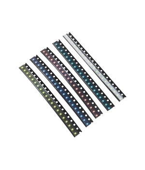 LED SMD 0603 RGBYW 5spalvos x20pcs, rinkinys PLDKS03X5.jpg