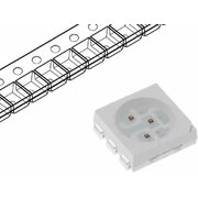 LED SMD 5x5mm <4000mcd, 7500K - šaltai baltas, 100°, 3.2V 3x20mA PLDKS5060X.jpg