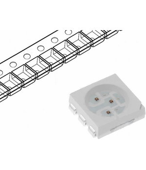 Светодиод SMD 5x5mm <4000mcd, 7500K - холодный белый, 100°, 3.2V 3x20mA PLDKS5060X.jpg