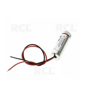 LAZERINIS DIODAS 5mW 650nm, korpuso ø12mm, spindulys: linija PLDL05+1.jpg