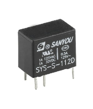 RELAY 12V  1A  SPDT SANYOU 12.5x10x7.5mm RL1201R_SYS.jpg