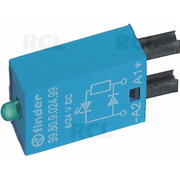 Plug module with LED and varistor 99.80.0.230.98, FINDER RLI002FIN.jpg