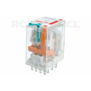 РЕЛЕ R4N 1.6W,  ~230В 5A/250В, для гнезда, 4пары контактов RLR4XX.jpg