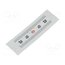 GN 711-KUS-50-S-M Ruler; M; W: 11mm; silver; plastic; Length: 50mm; self-adhesive 3NH1zqAKsyzjE8Gr-T683ugfaf2VK87LWBuZV7ivq34