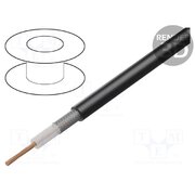 9174 BK005 Wire: coaxial; RG174/U; stranded; Cu; PVC; black; 30.5m; 100ft TD7QgLv5ylGiZG8Naj4MQ2HRWv330McR5ut9zbll6KE