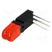 1803.2231 LED; in housing; No.of diodes: 2; red; 20mA; Lens: red,diffused; 50° wFn86lCBsFM97ExTijMfoT1niOt5N8hXseCwZLaC1KE