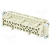09330242711 Connector: HDC; contact insert; female; 16A; 500V; Han E®; PIN: 24 tBYTRg9fiCP1ewpRSSVyg3PubAcHHiOhQavQa3ylgO4