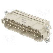 10400300 Connector: HDC; contact insert; male; EPIC H-BE; PIN: 24; 16A; 500V FwdG7_U3s-av3tBJ02FzWmY4f-luc0t2dd0kYU3b6MQ