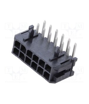 43045-1202 Connector: wire-board; socket; male; PIN: 12; Micro-Fit 3.0; 3mm Ht0qLx7sV6I73rZZxvKaXzW875m0fo1YvTIC4qpmpEc