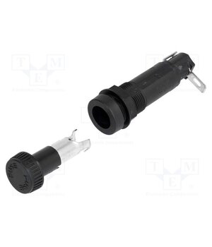 03453LF1H Fuse holder; 6.3x32mm; 10A; 250V; on panel; Cutout: Ø12.7mm wbmpdTk1dbf9ECv4N1hK9nkON52wfN05BlAFtSCcMgs