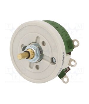 FVR50W-22R Potentiometer: shaft; single turn; 22Ω; 50W; ±10%; 6mm; wirewound I-2cJx2bsY55DuhG8PZwoYyA3R8o9PgRgcEw_2asXhw