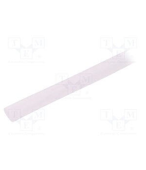 GES-4X5-TR-100 Insulating tube; silicone; transparent; -50÷200°C; Øint: 4mm UG2h7jsIq5_ra5T6cSUi-fAkTO217fJvfUyNs4CH2MM