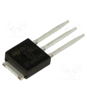 STD3NK60Z-1 Transistor: N-MOSFET; unipolar; 600V; 1.51A; Idm: 9.6A; 45W; IPAK -zrIAx2ONx3S3JBq71Tz8-AhOSnqlpiiNJT_XNuzTnM